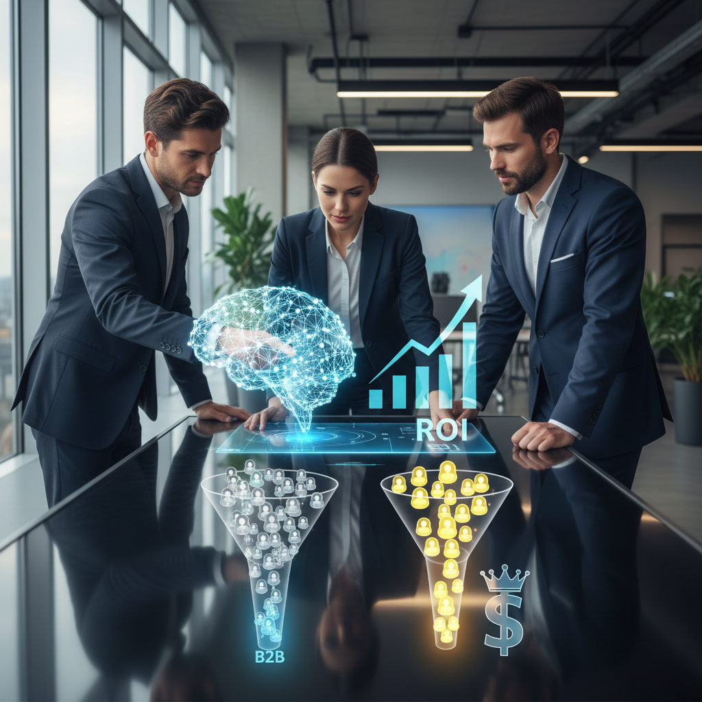 Découvrez comment un CRM doté de capacités prédictives transforme la gestion des - crmprédictif, leadsb2b, roicommercial