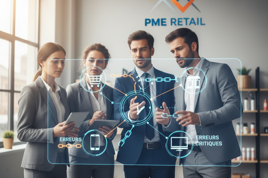 Explorez les pièges courants de la vente multicanal et découvrez comment les PME - vente multicanal, pme retail, erreurs comm