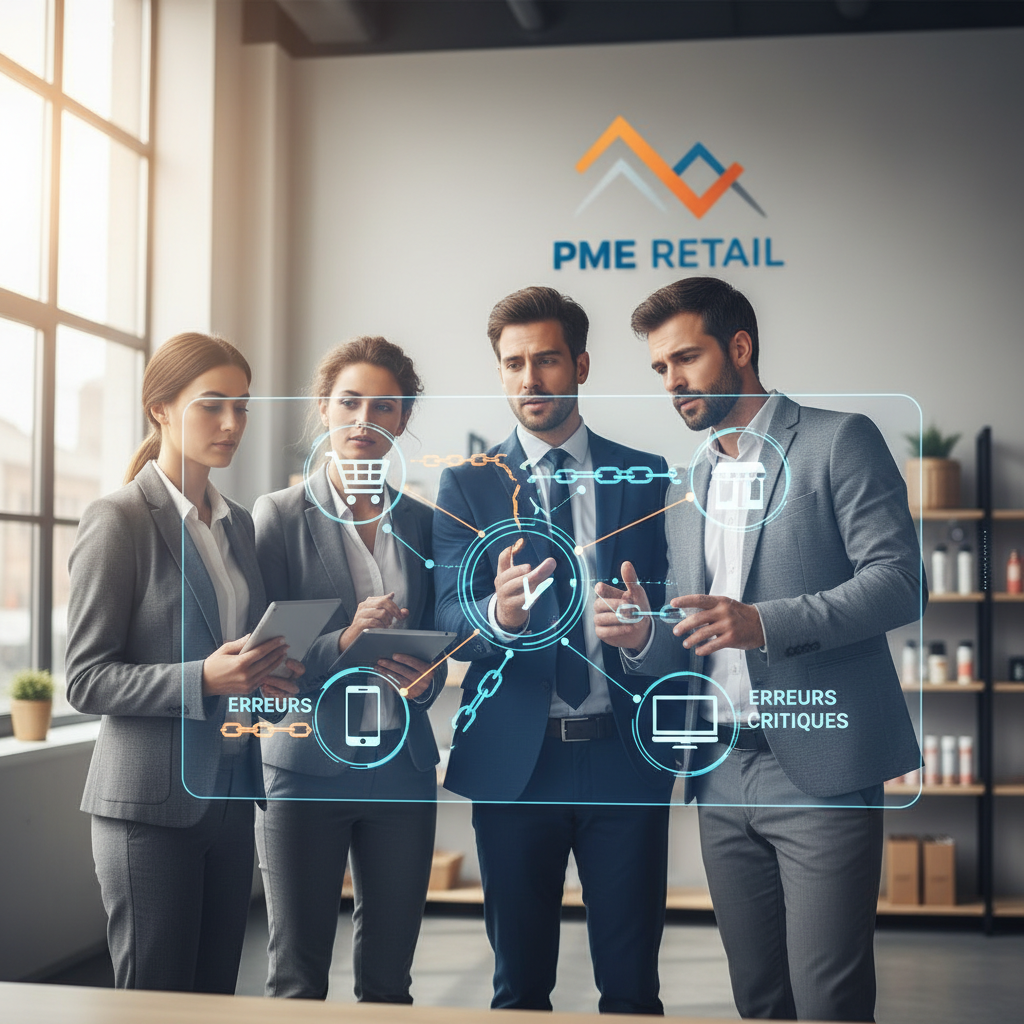 Explorez les pièges courants de la vente multicanal et découvrez comment les PME - vente multicanal, pme retail, erreurs comm