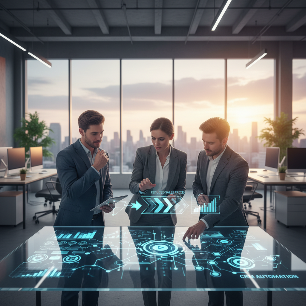 Pénétrer au cœur des stratégies d'automatisation CRM pour les PME. Cet article r - automatisationcrmtpepme, cycledeventerédui