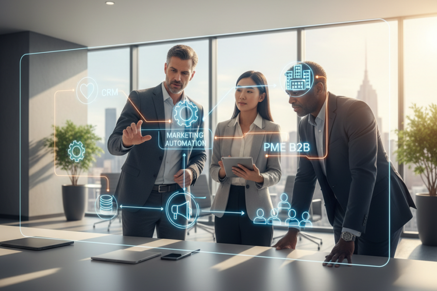 Découvrez le guide complet pour les PME sur l'intégration harmonieuse de votre C - intégration crm, marketing automation, pme