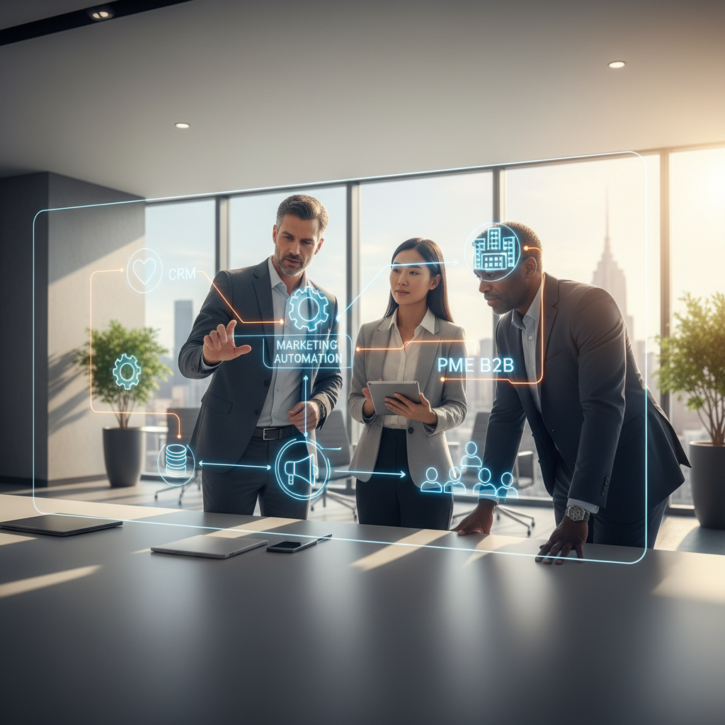 Découvrez le guide complet pour les PME sur l'intégration harmonieuse de votre C - intégration crm, marketing automation, pme