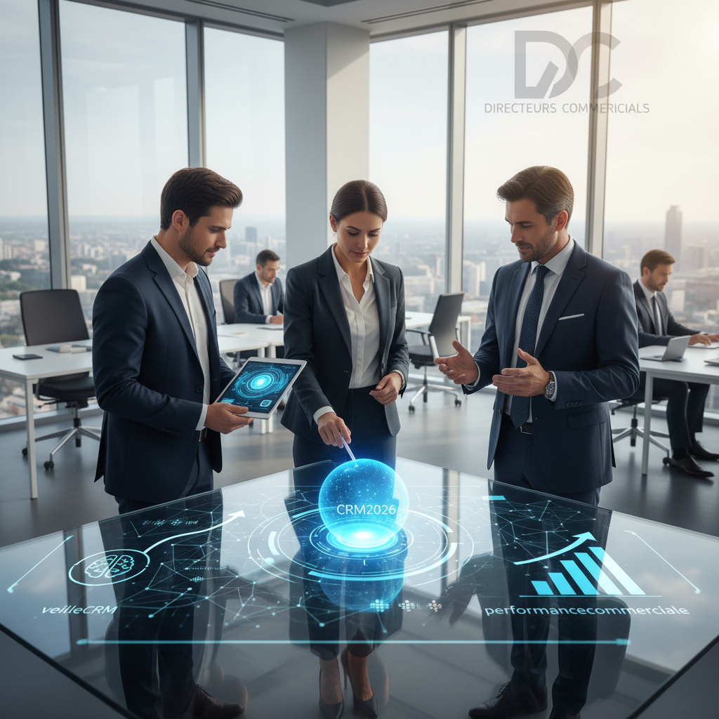 Découvrez comment les Directeurs Commerciaux peuvent exploiter la veille technol - veillecrm, performancecommerciale, crm2026