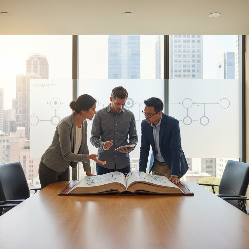 Guide actionnable avec étapes détaillées pour progresser en Commerce. - Commerce, manuel, Professionnels du secteur et décide