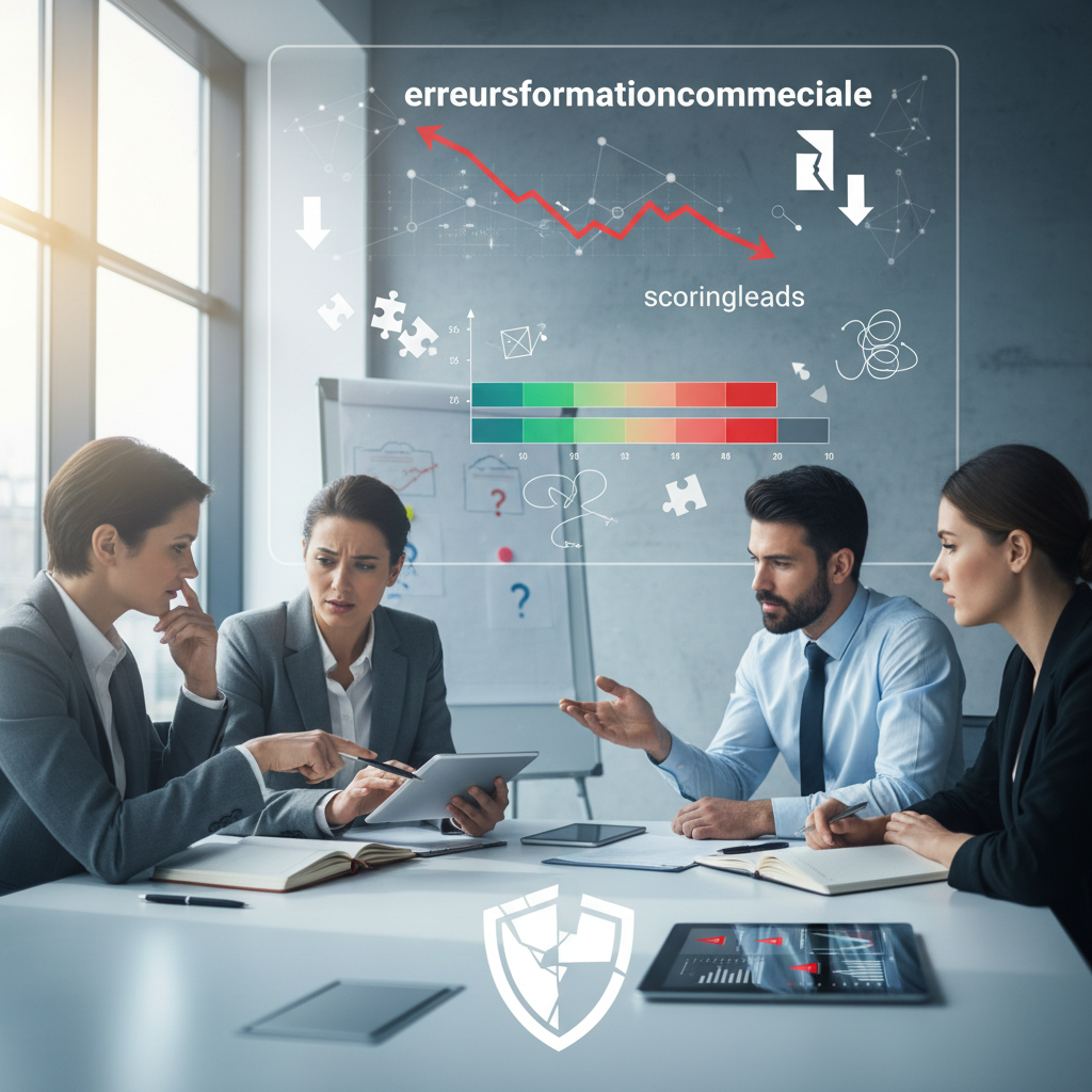 Analyse approfondie des erreurs récurrentes dans la formation des équipes commer - erreursformationcommerciale, scoringleads,