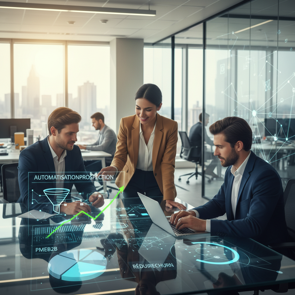 Découvrez des stratégies concrètes et des outils d'automatisation pour les PME s - automatisationprospection, pmeb2b, réduire