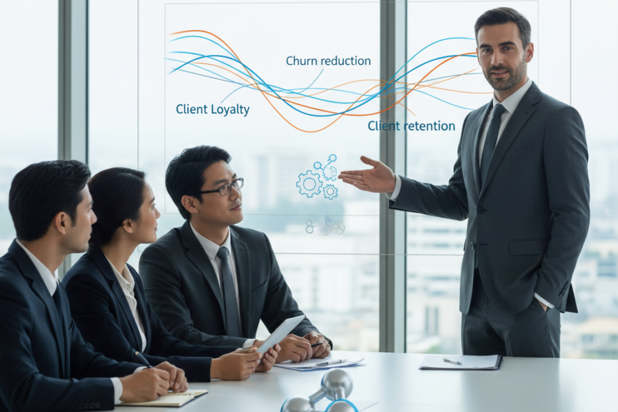 Découvrez des stratégies concrètes et éprouvées pour les Responsables Commerciau - churnclient, responsablecommercial, fidéli