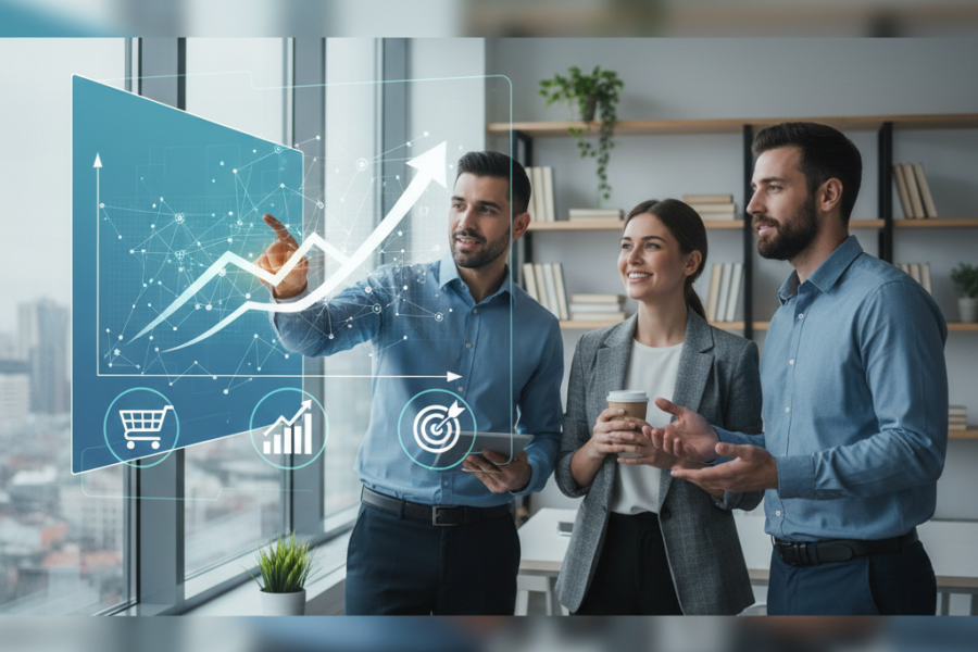 Découvrez des études de cas réelles de PME actives dans le e-commerce qui ont tr - crme-commercepme, roicrm, tauxdeconversion