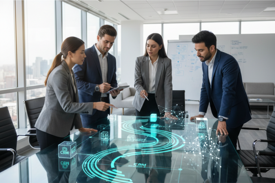Découvrez des stratégies avancées pour transformer votre tunnel de vente B2B grâ - tunneldeventeB2B, CRMB2B, IAmarketingB2B