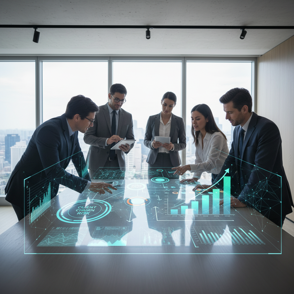 Découvrez les méthodologies et outils d'IA prédictive qui révolutionnent la gest - iaprédictive, churnclient, réductionchurnr