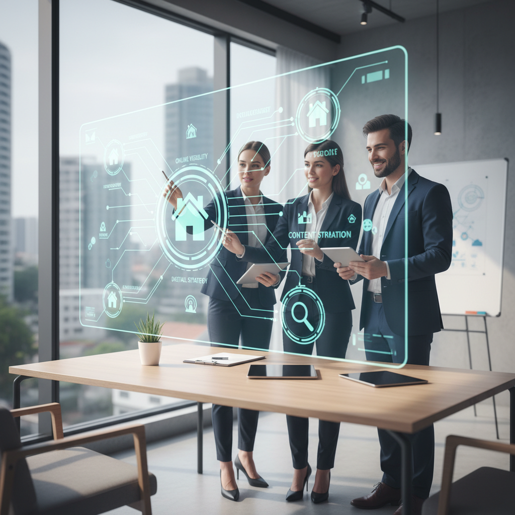 Découvrez comment les agents immobiliers peuvent exploiter le marketing digital - marketingimmobilier2026, visibilitéenlignea