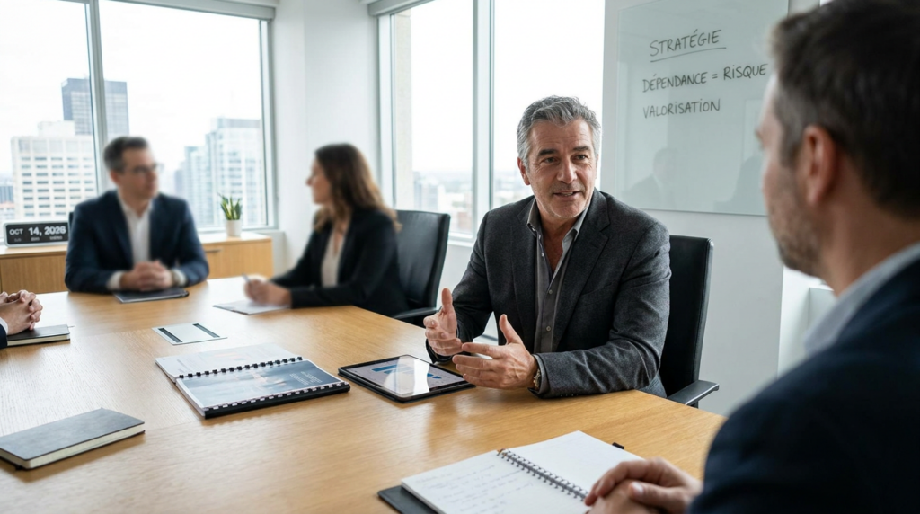 Interview de Marc Lefebvre, expert en fusion-acquisition, sur le piège de la dép - valorisation entreprise, dépendance client