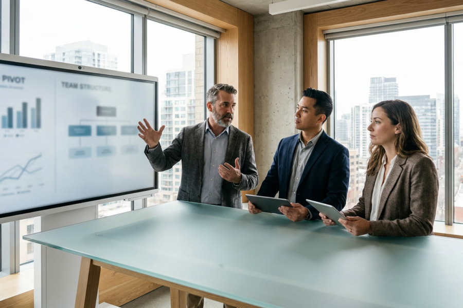 Analyse contradictoire sur la restructuration des équipes commerciales. Face au - recrutement commercial 2026, formation clos